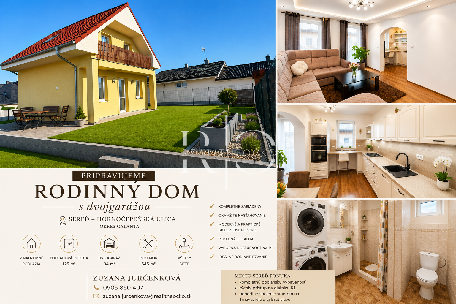 Pripravujeme na predaj rodiiný dom - Sereď, okres Galanta