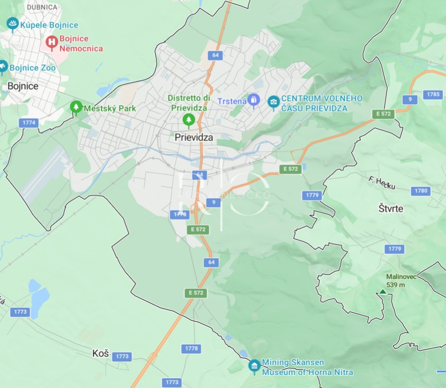 Pozemok v Prievidzi na PREDAJ