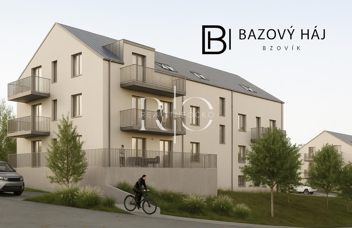 NOVOSTAVBA - predaj -  2 izb. byt, Bzovík - Krupina