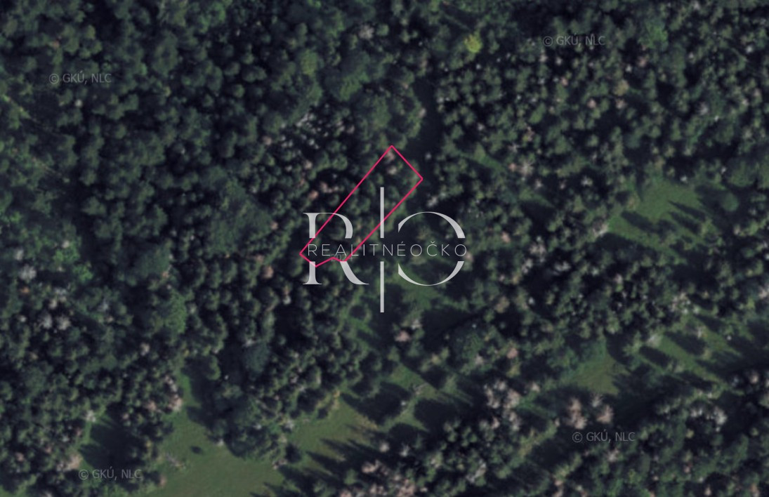 Na predaj orná pôda/les o výmere 1442 m2, Terchová, Žilina