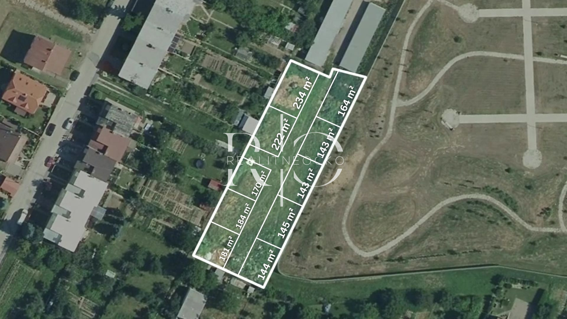 Na prenájom komerčne pozemky , Prešov - časť Šváby