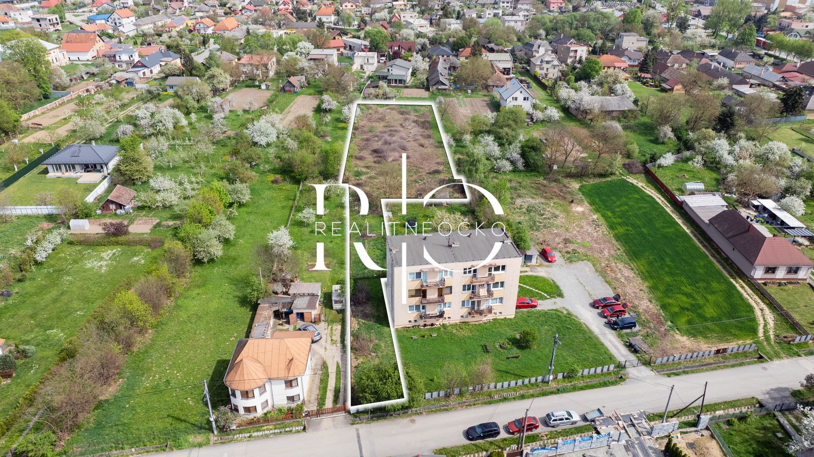 Na predaj stavebný pozemok 2584 m2  =  69,-EUR/m2, Košice mestká časť Šaca