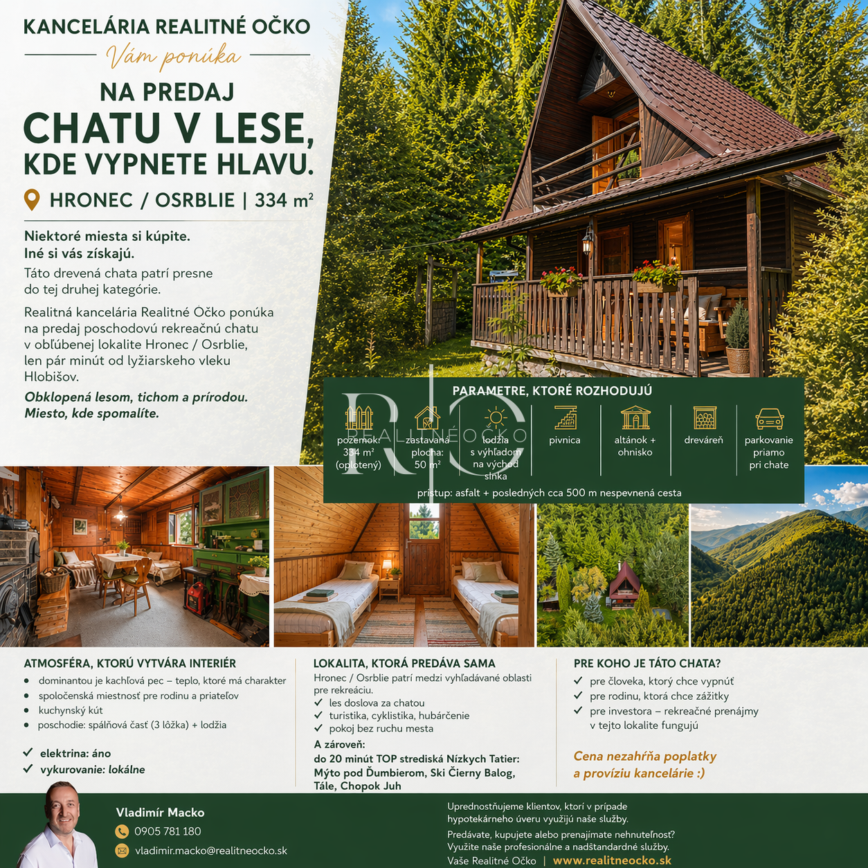 Rekreačná chata - Hronec, Osrblie