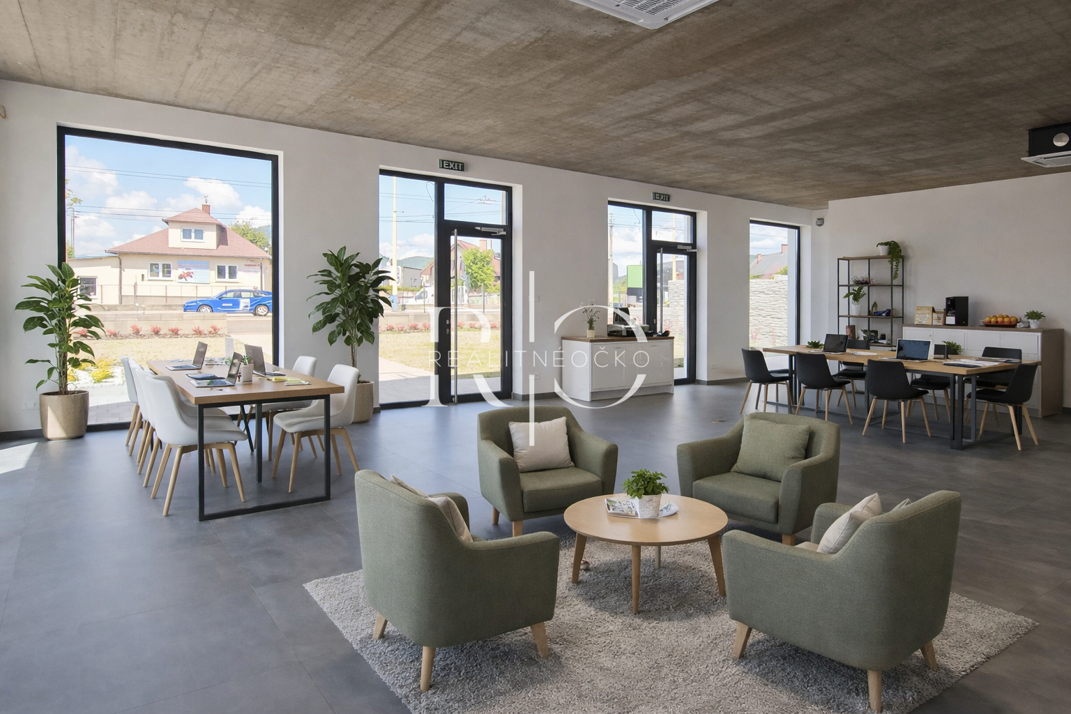 Polyfunkčná budova na prenájom + parkovanie, Prešov