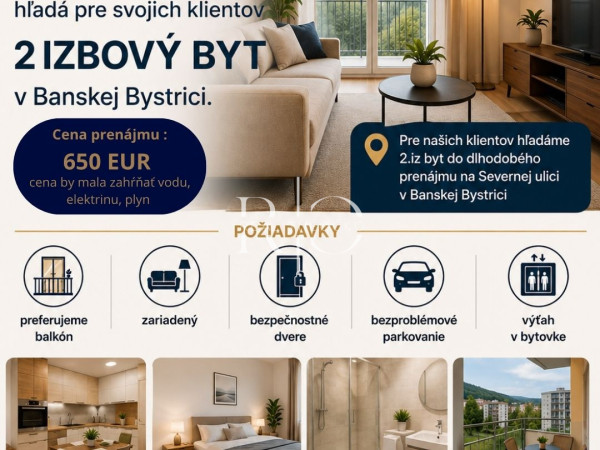 Dvojizbový Byt | Banská Bystrica – Obrázok 1