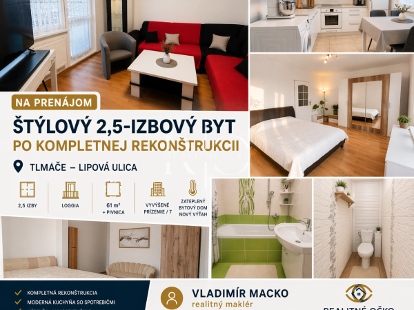 Trojizbový Byt | Levice – Obrázok 1