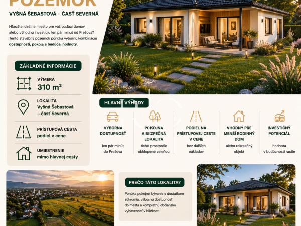 Pozemok Pre Rodinný Dom | Prešov – Obrázok 1