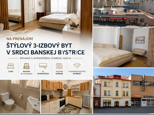 Trojizbový Byt | Banská Bystrica – Obrázok 1