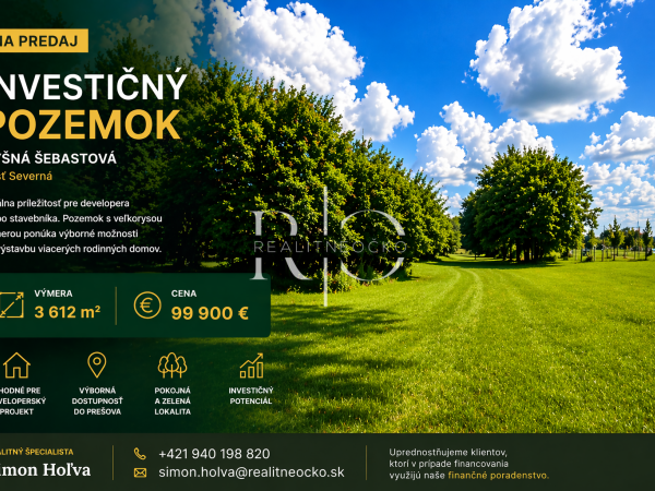 Pozemok Pre Rodinný Dom | Prešov – Obrázok 1